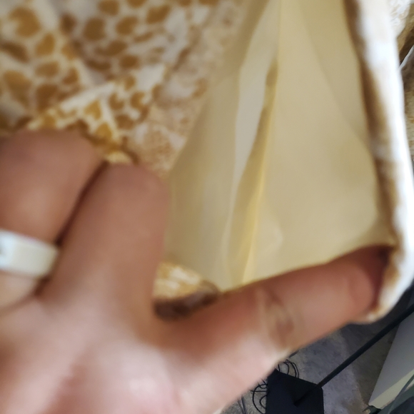 Chico's Beige Patterned Quilted Jacket - Picture 10 of 11